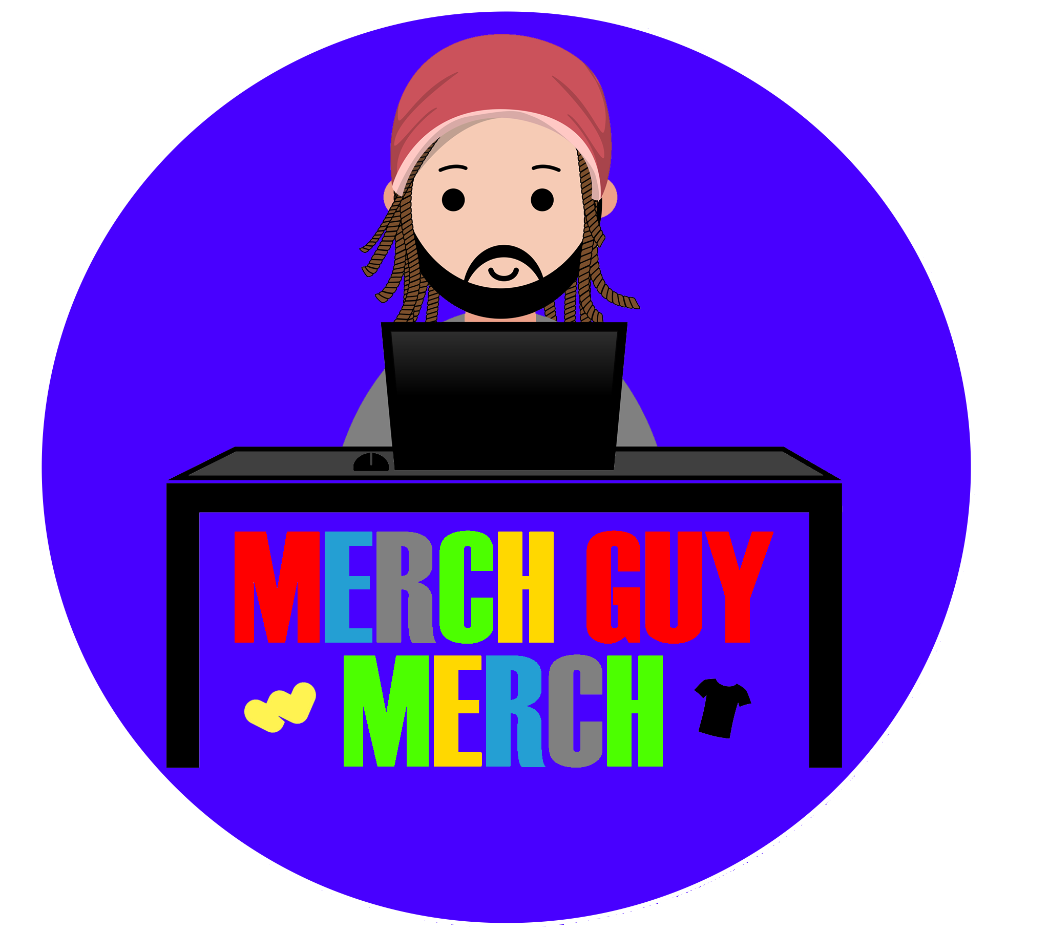 T-Shirt - Merch Guy Merch Logo
