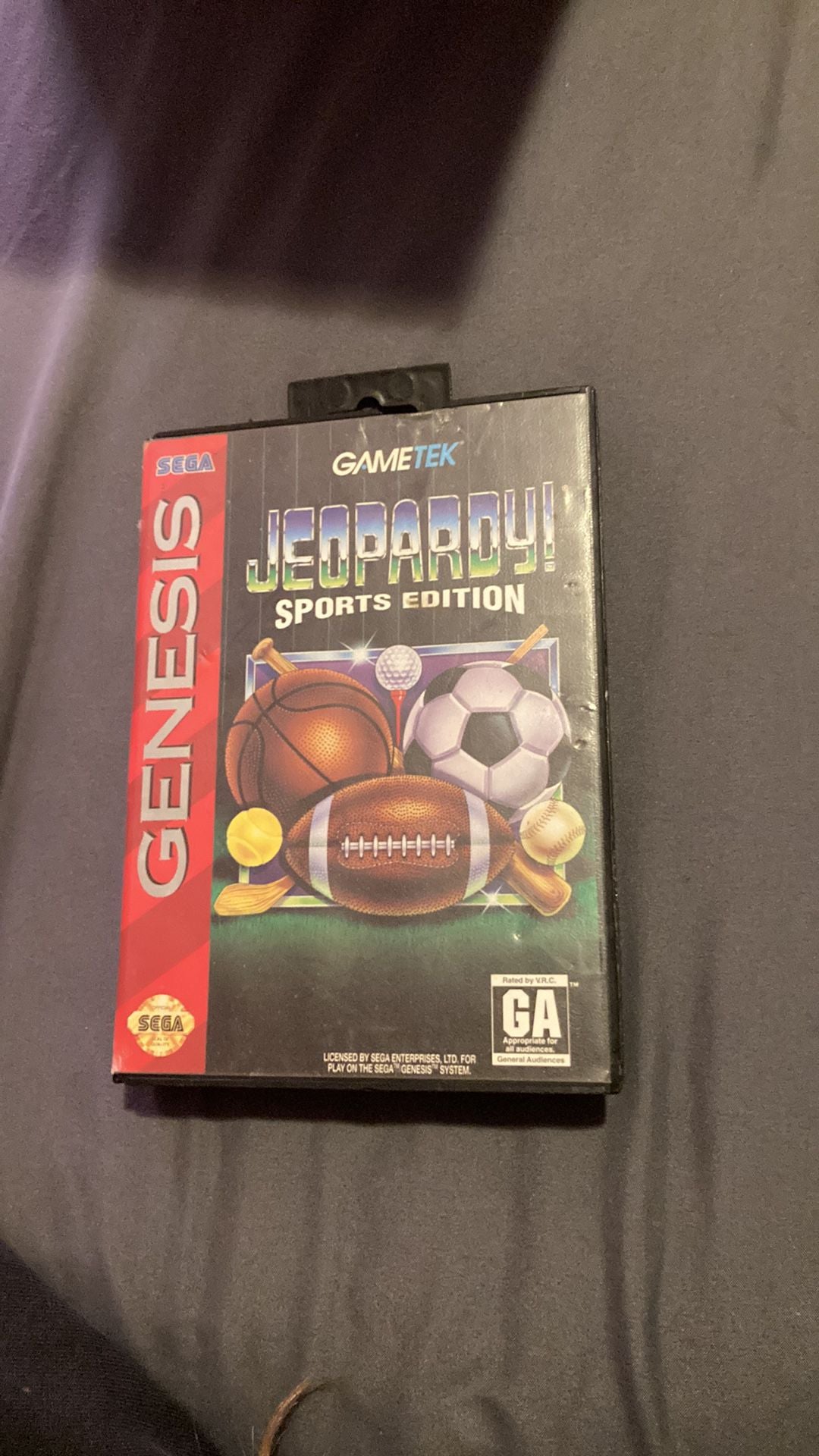 Sega Genesis - Jeopardy: Sports Edition