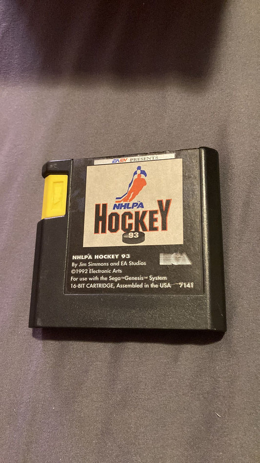 Sega Genesis - NHLPA Hockey ‘93