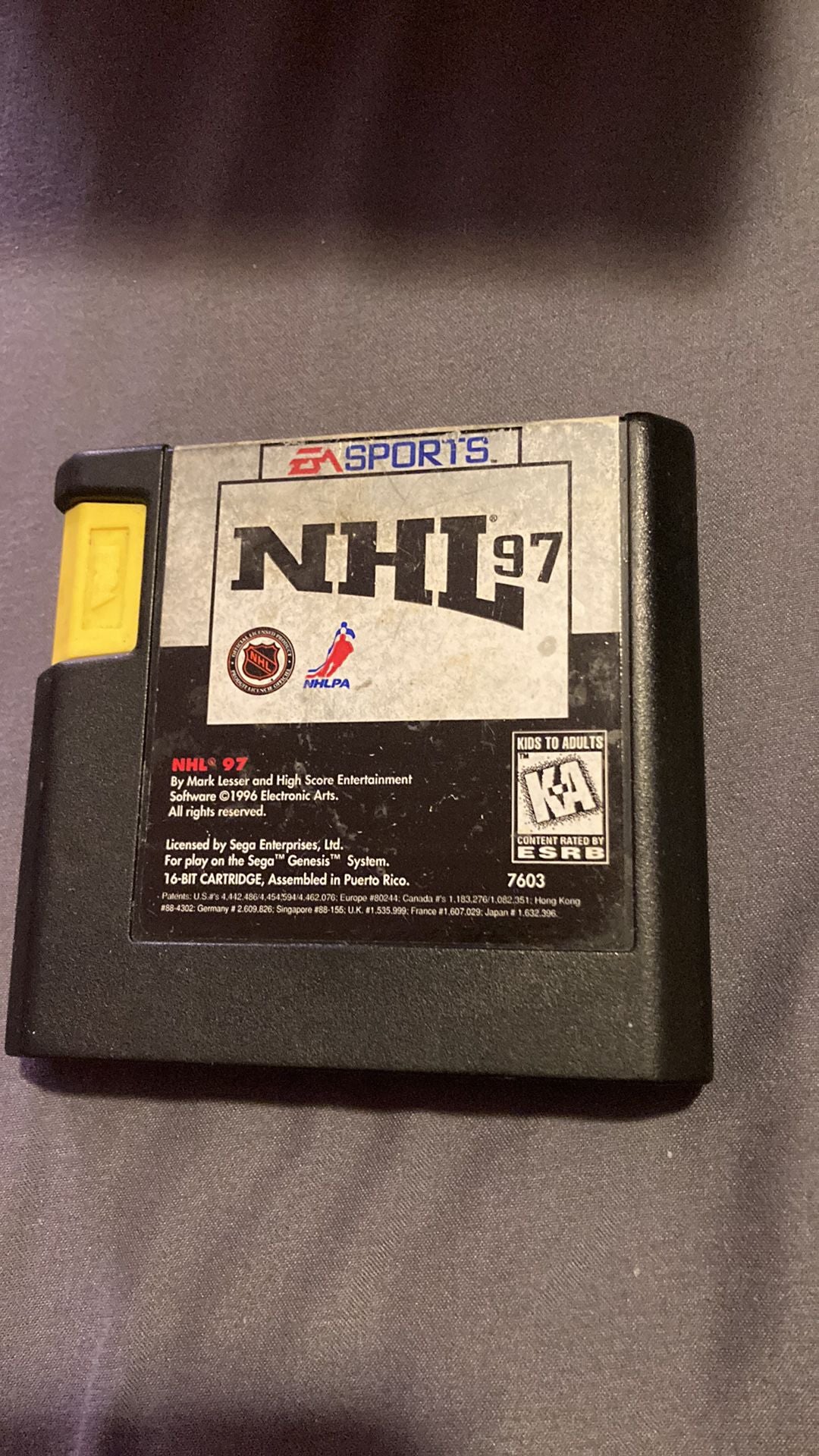 Sega Genesis - NHL ‘97