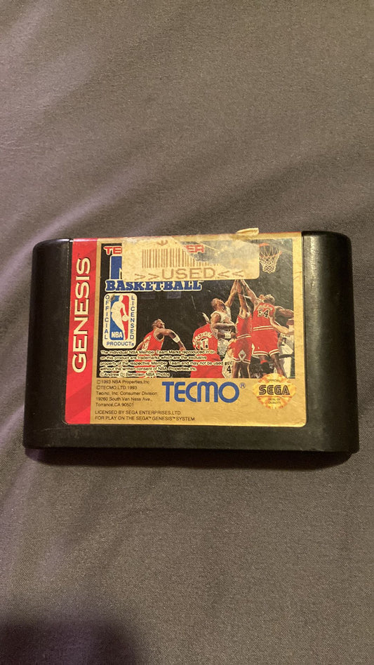 Sega Genesis - Tecmo Super NBA Basketball