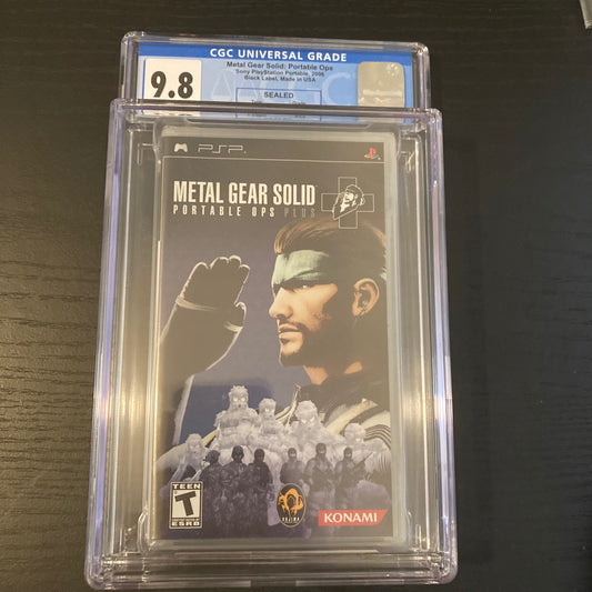 Slab: Video Game - Metal Gear Solid: Portable Ops - 9.8