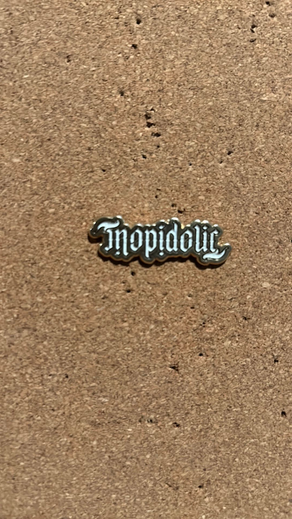 Pin: Tropidelic - Ambigram Logo