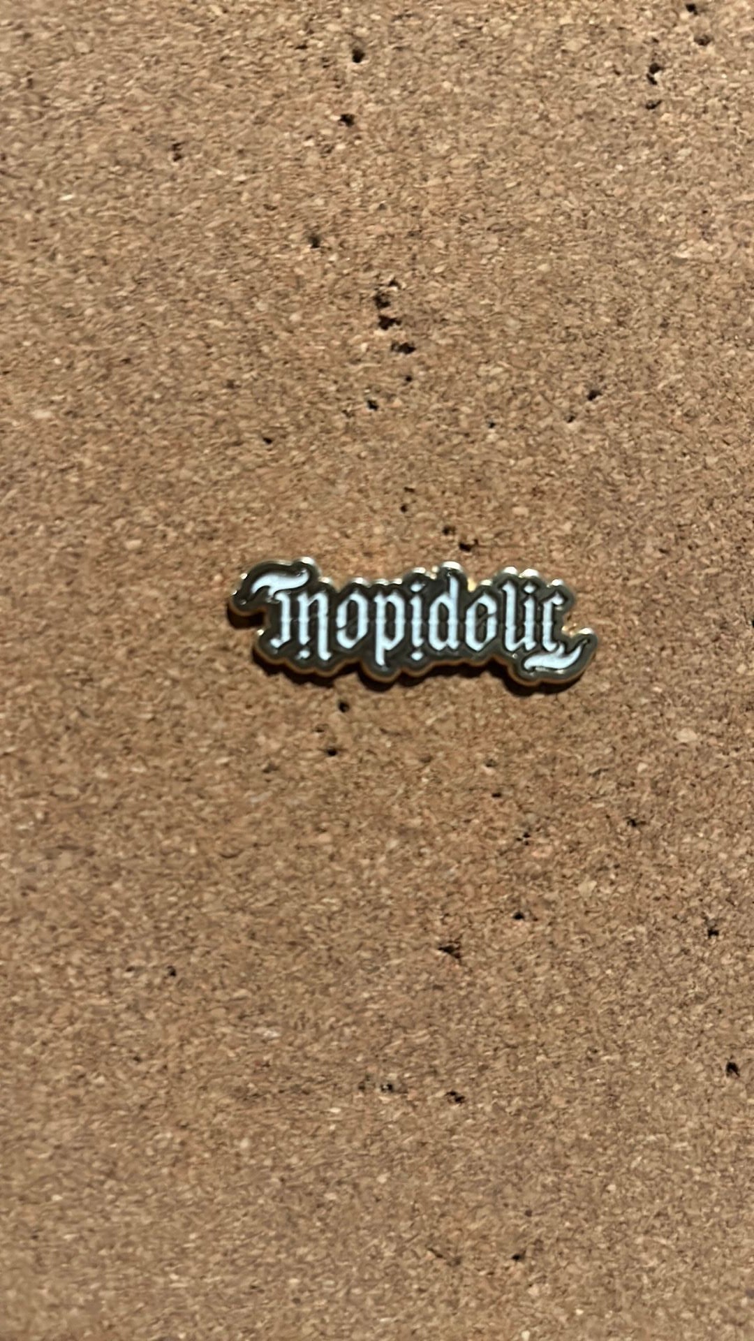 Pin: Tropidelic - Ambigram Logo