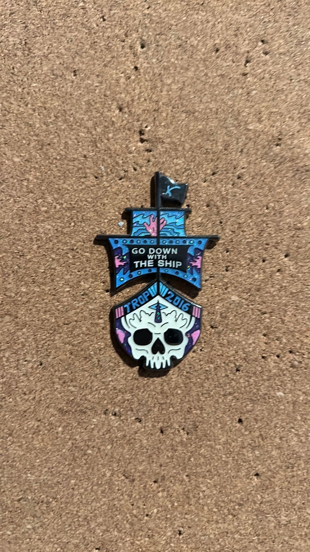 Pin: Tropidelic - Go Down w/ the Ship "Trop 4"