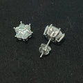 Jewelry: Earrings - 18k White Gold | 1ct Moissanite
