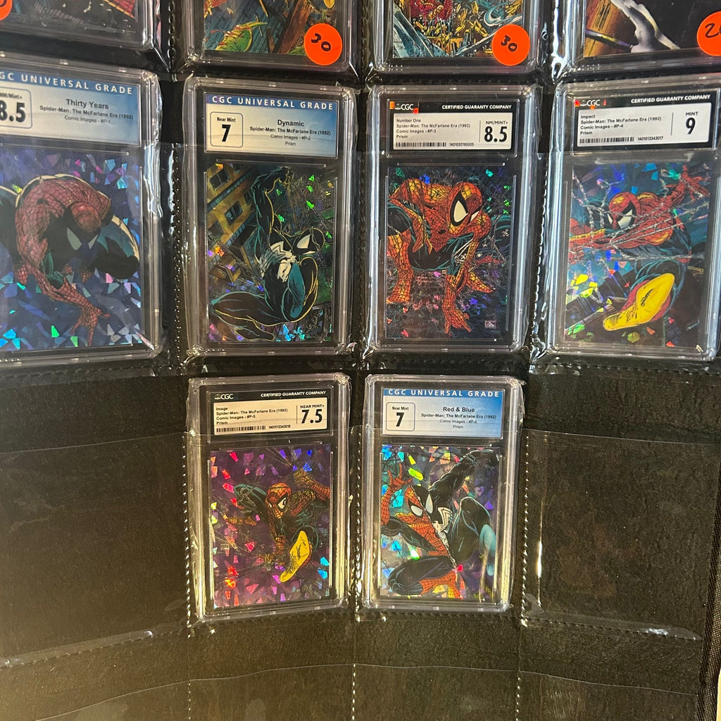 Graded Card - Marvel: Spider-Man Prism Set 1992 McFarlane | FULL SET