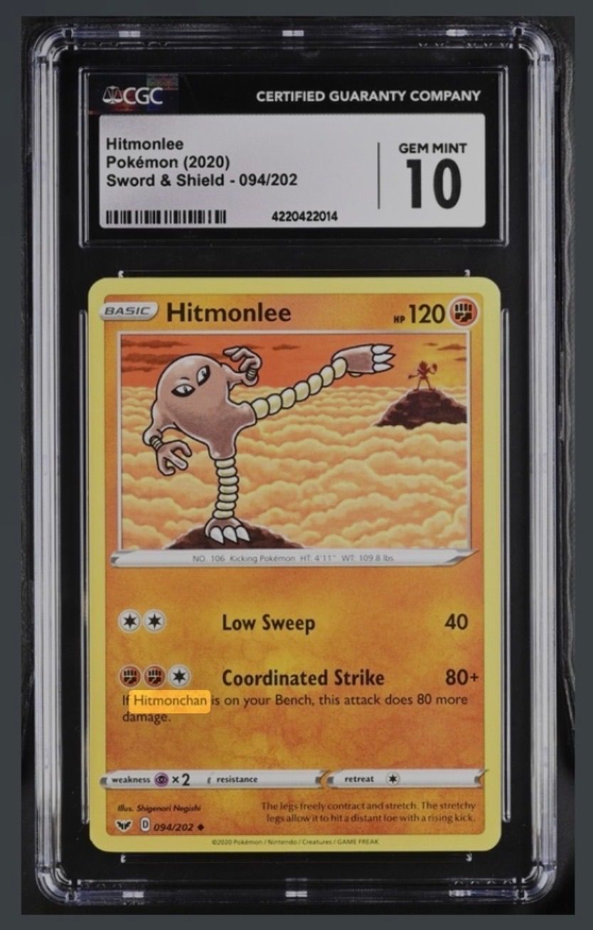 Graded Card - Pokemon: Hitmonlee (2023)