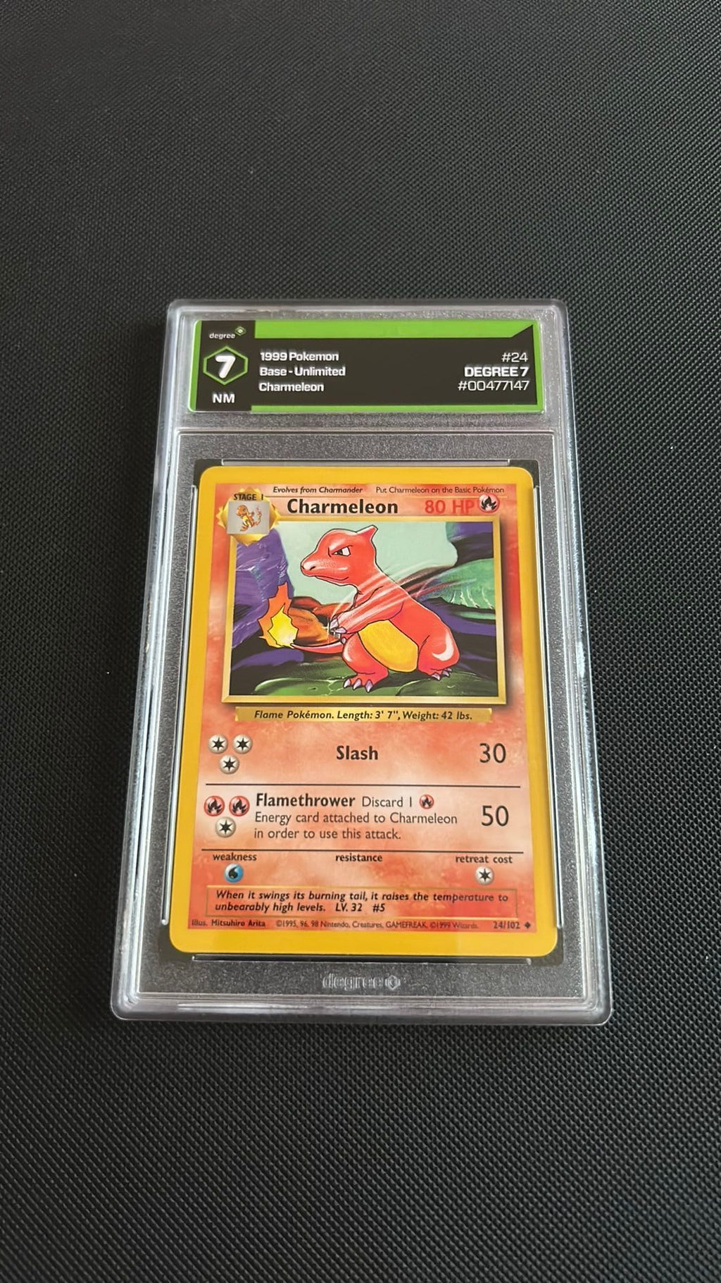 Graded Card - Pokemon: Charmeleon (1999)