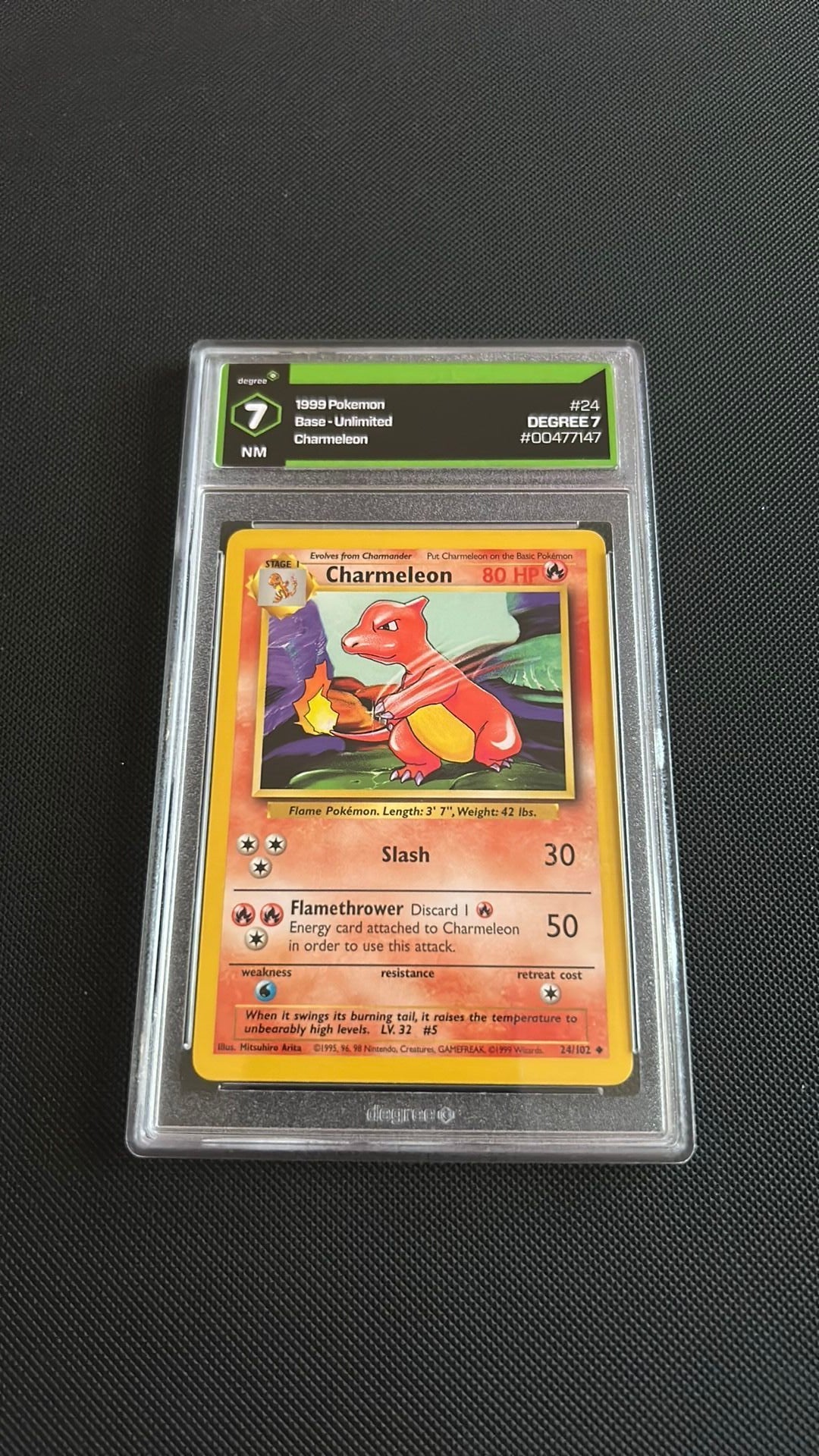 Graded Card - Pokemon: Charmeleon (1999)