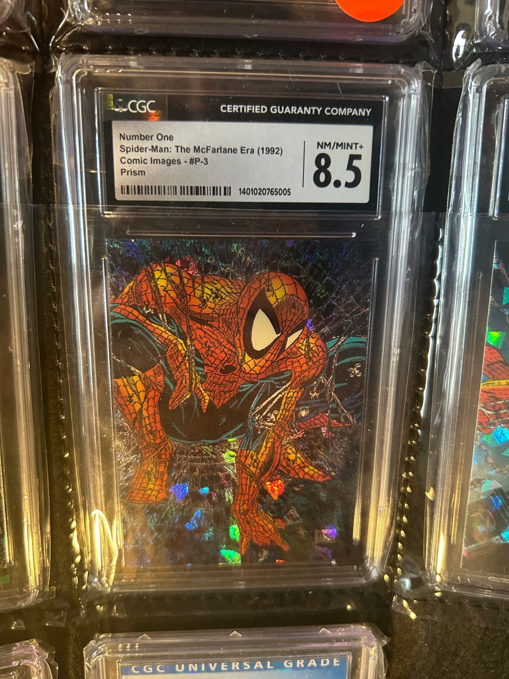 Graded Card - Marvel: Spider-Man Prism Set 1992 McFarlane | FULL SET