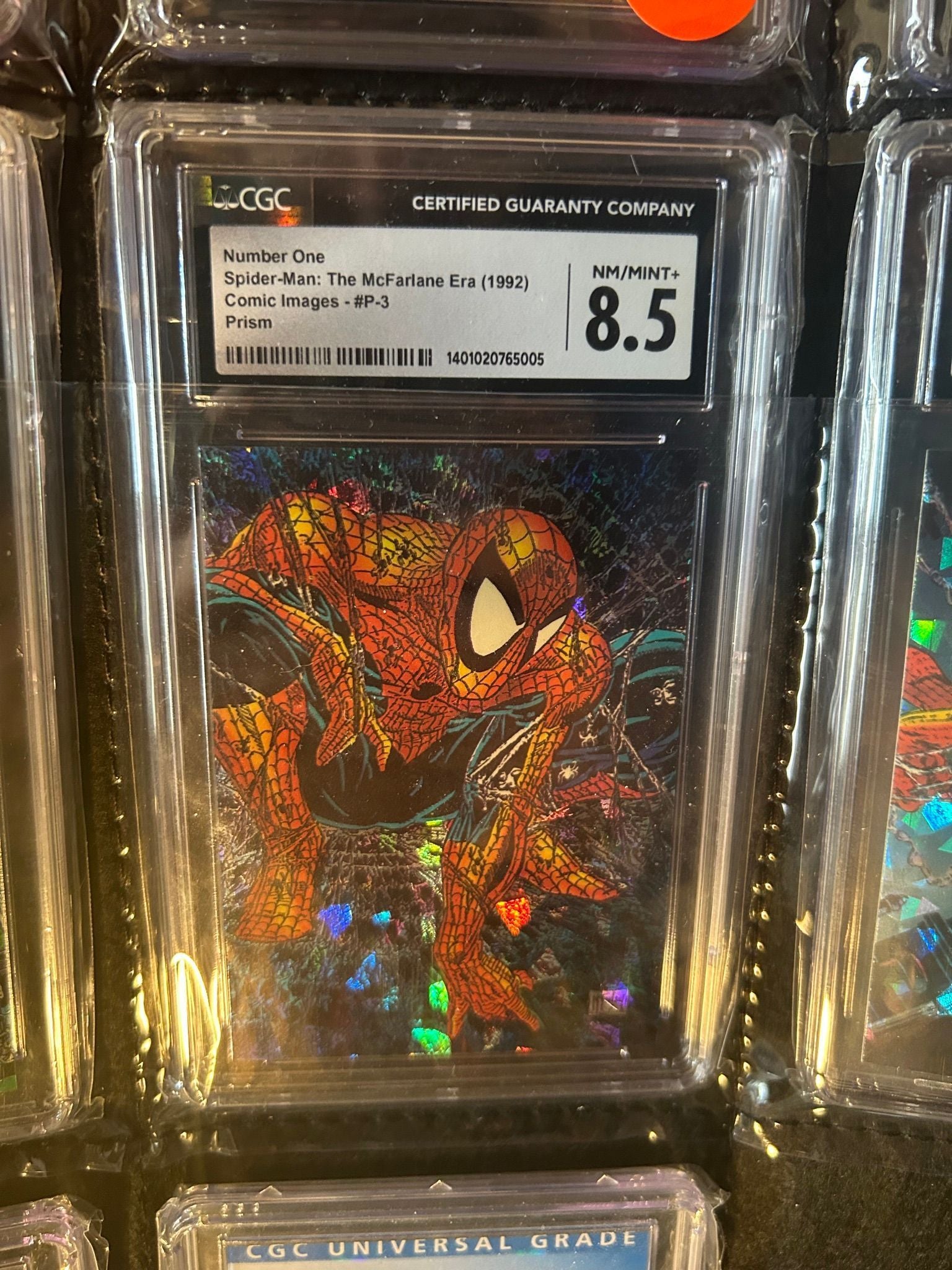 Graded Card - Marvel: Spider-Man Prism Set 1992 McFarlane | FULL SET