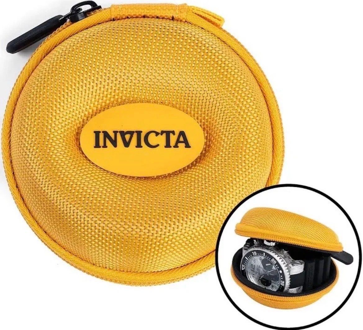 Watch: Case - Invicta: Single Watch Yellow Travel