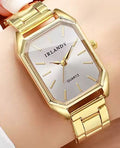 Watch: Irlandy Women's - Gold | White Dial | 24mm | Quartz