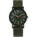 Watch: Unbranded: Green w/ Green Dial w/ Nylon Strap