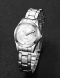 Watch: Women's - Silver | White Dial | 29mm Dial | Quartz