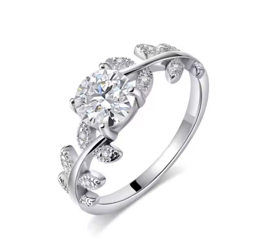 Jewelry: Ring -   Natural Moissanite w/ Cert 💍