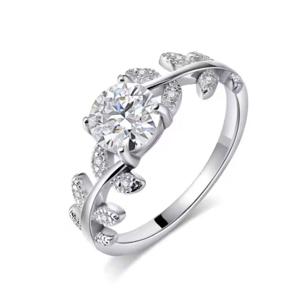 Jewelry: Ring -   Natural Moissanite w/ Cert 💍