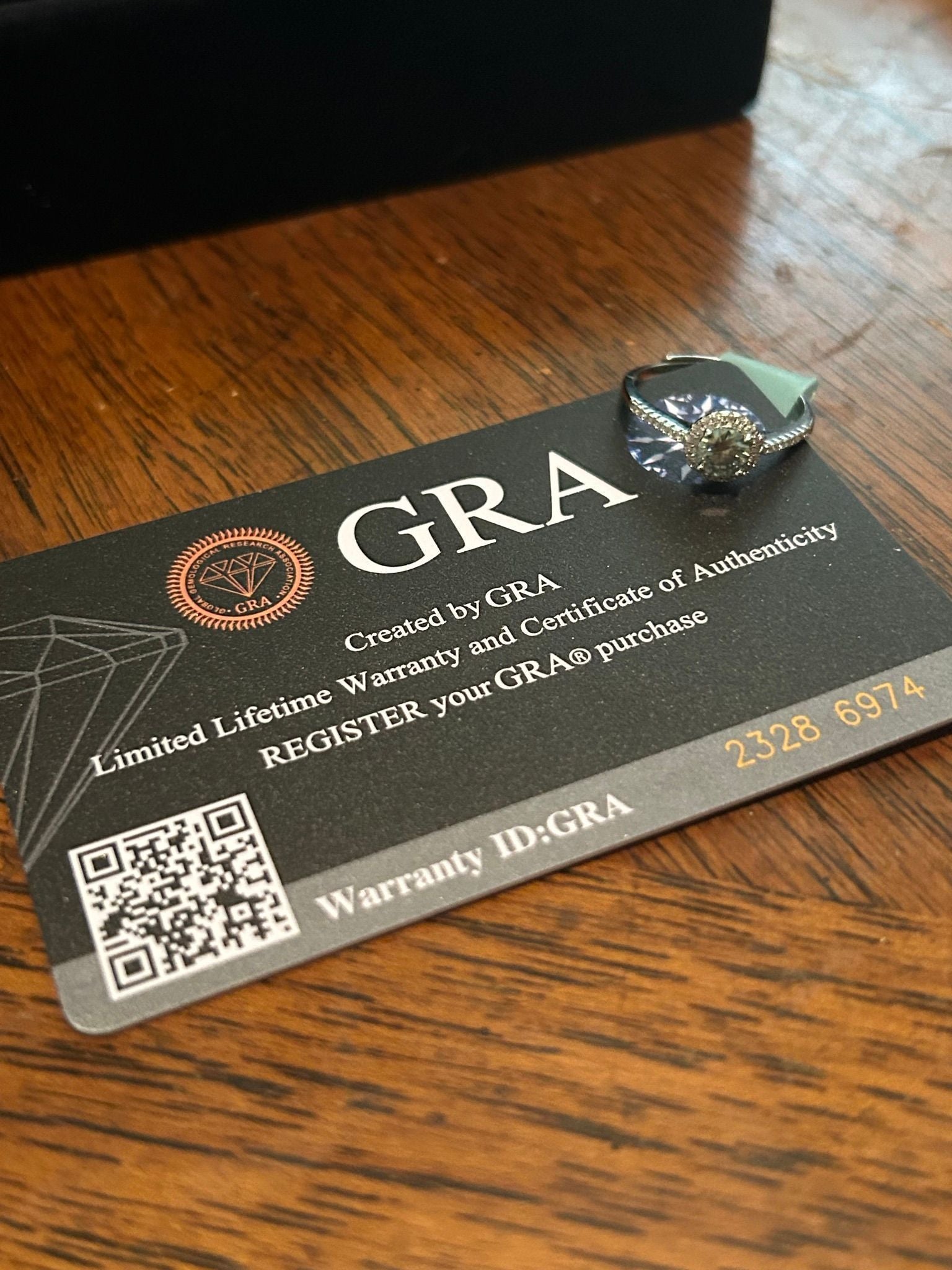 Jewelry: Ring -   Natural Moissanite w/ Cert 💍