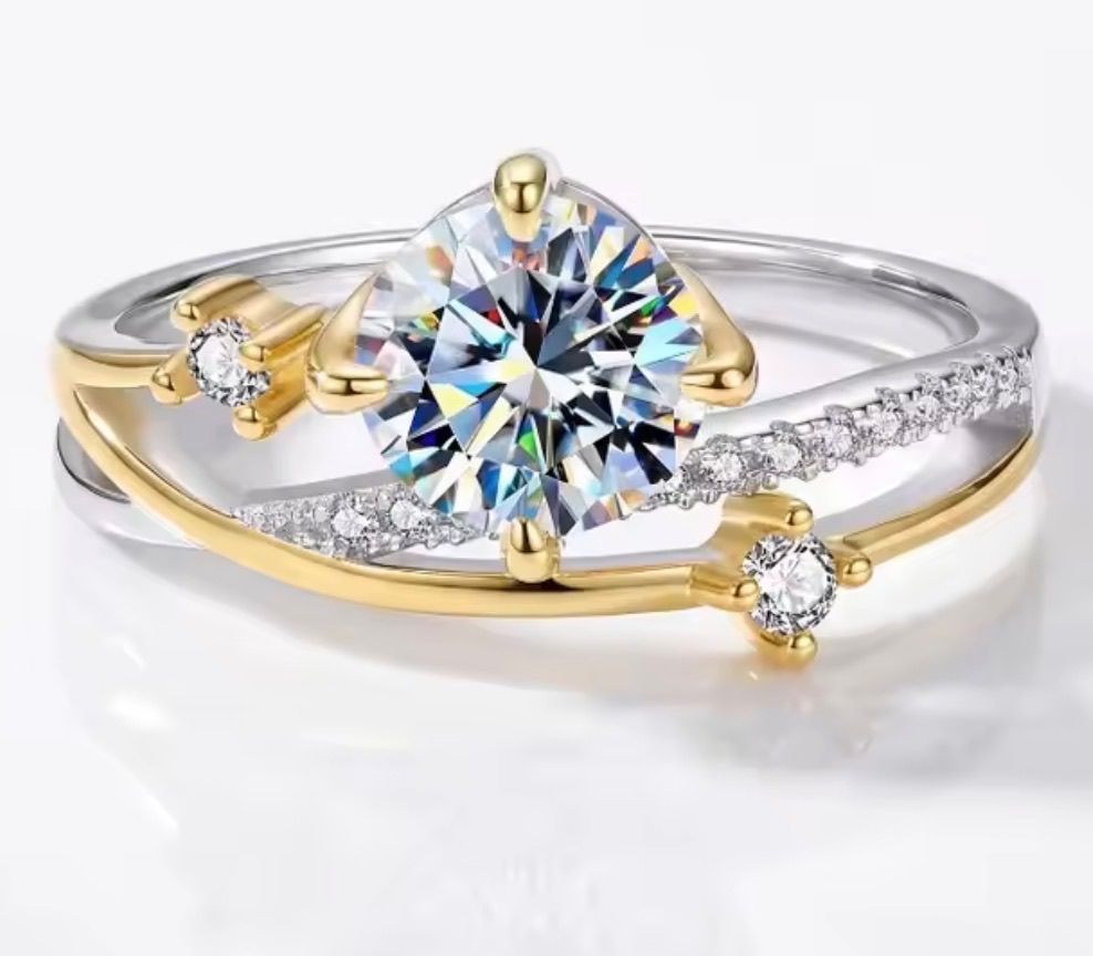 Jewelry: Ring -   Natural Moissanite w/ Cert 💍