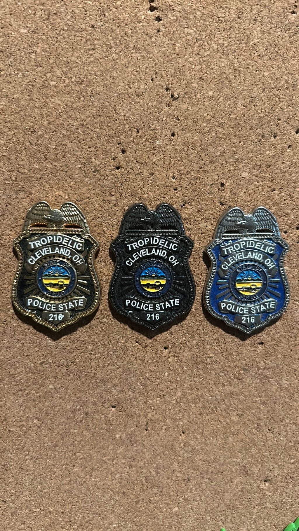 Pin: Tropidelic - 3 Badge Set | ALL #1s!