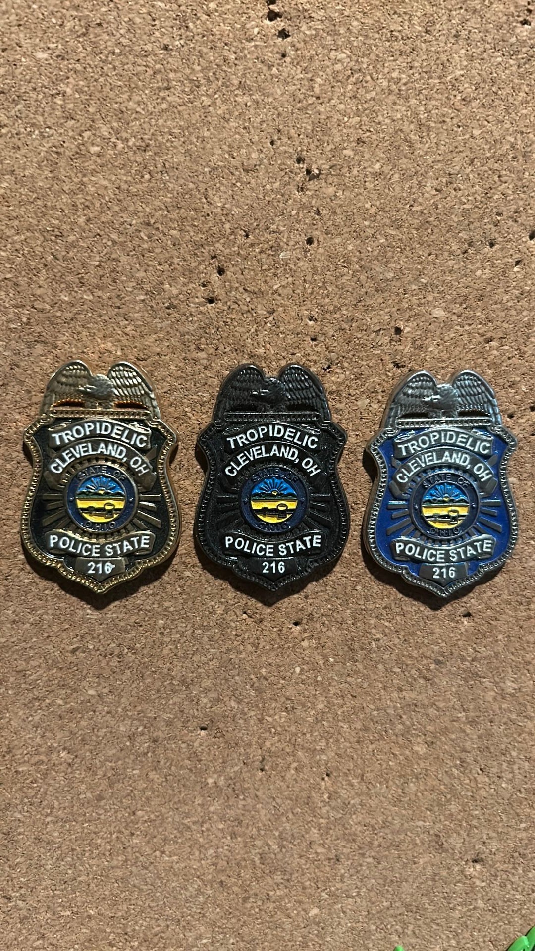 Pin: Tropidelic - 3 Badge Set | ALL #1s!