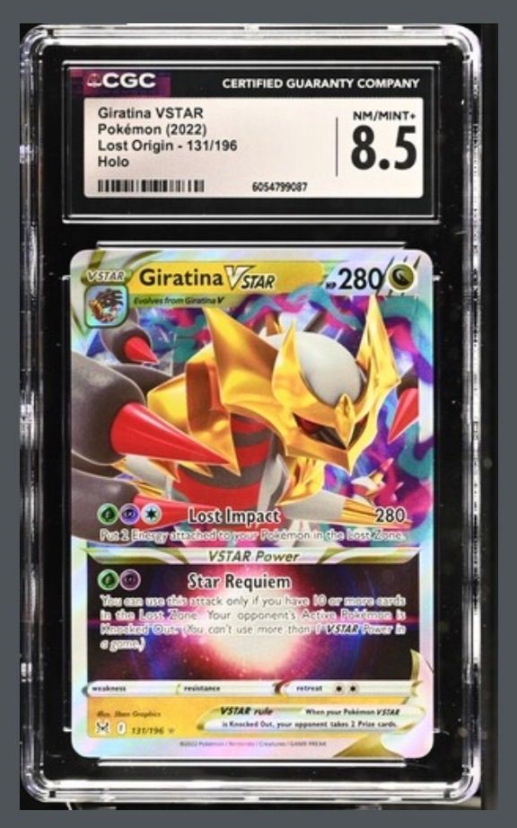 Graded Card - Pokemon: Giratina VSTAR (2022)