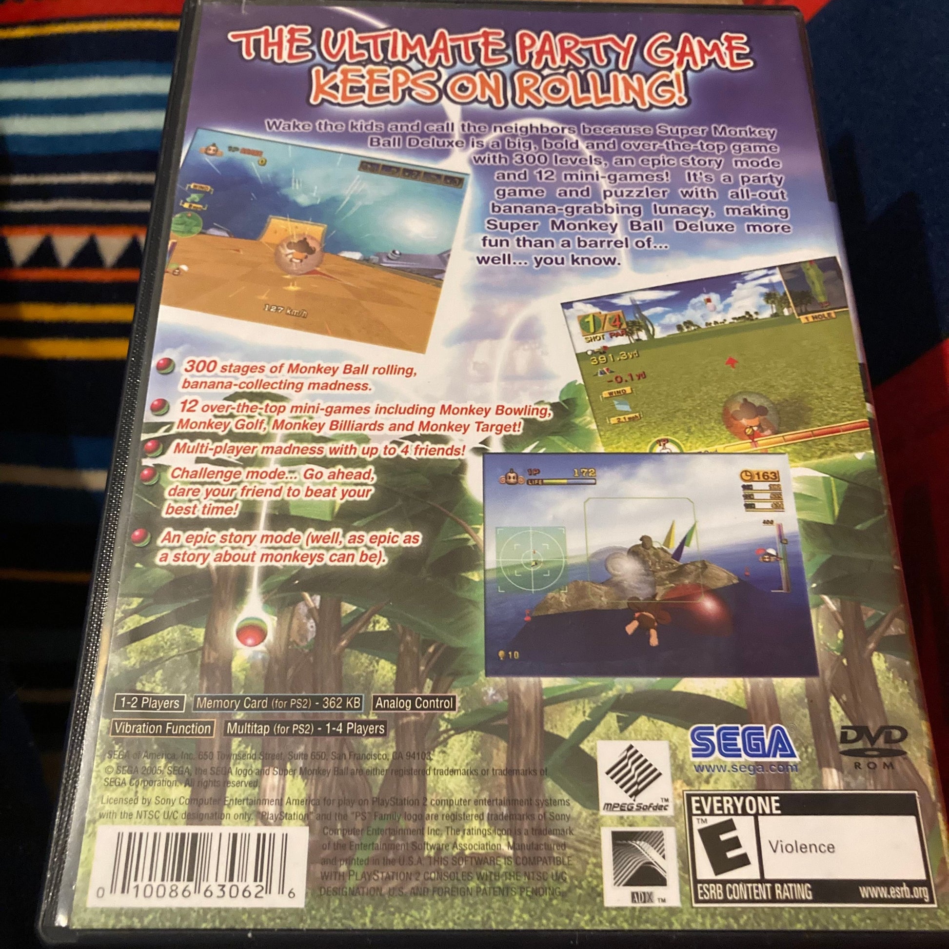 Super Monkey Ball Deluxe (PS2) [ E0875 ] - Bem vindo(a) à nossa loja virtual