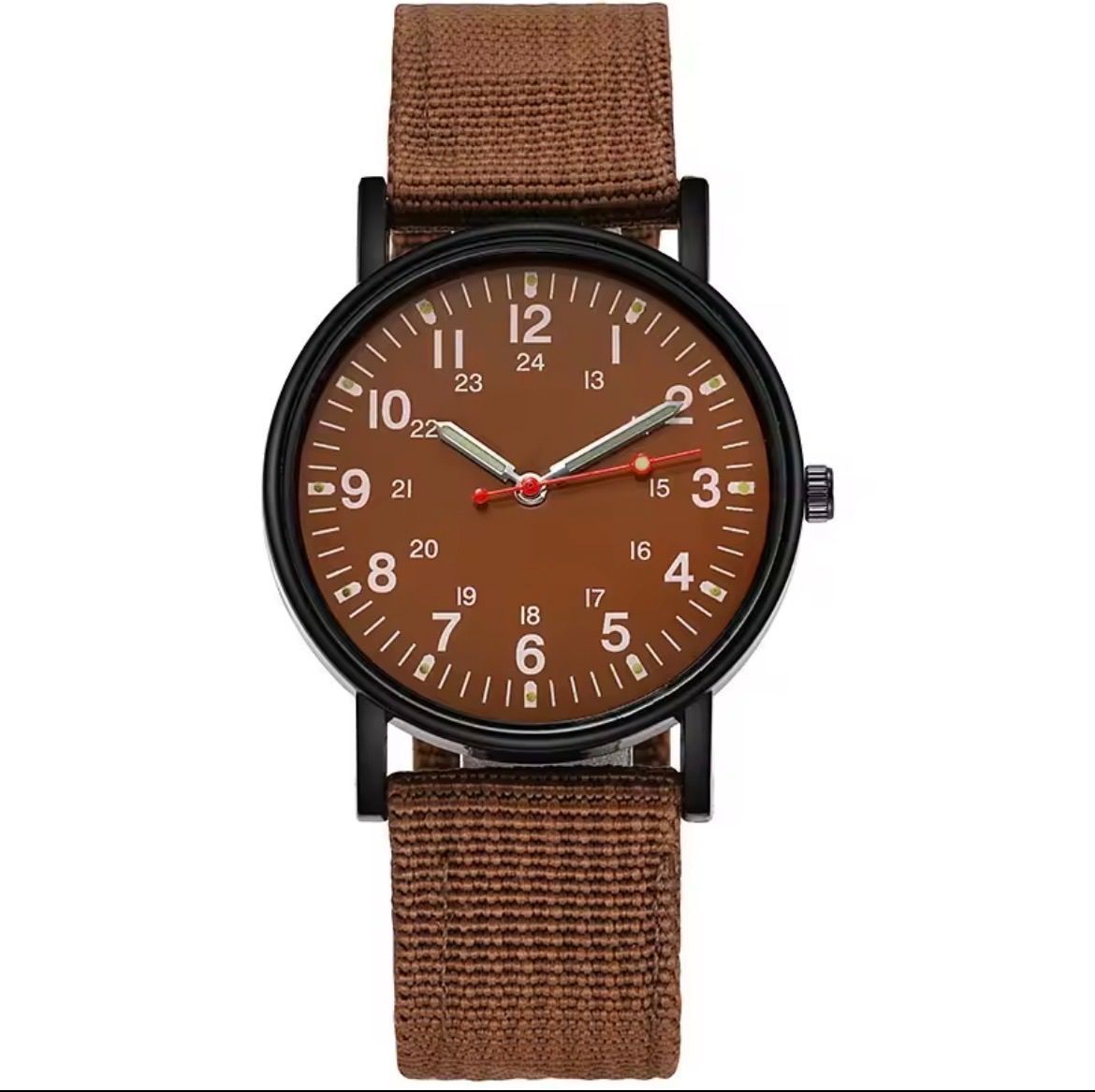 Watch: Unbranded: Brown w/ Nylon Band