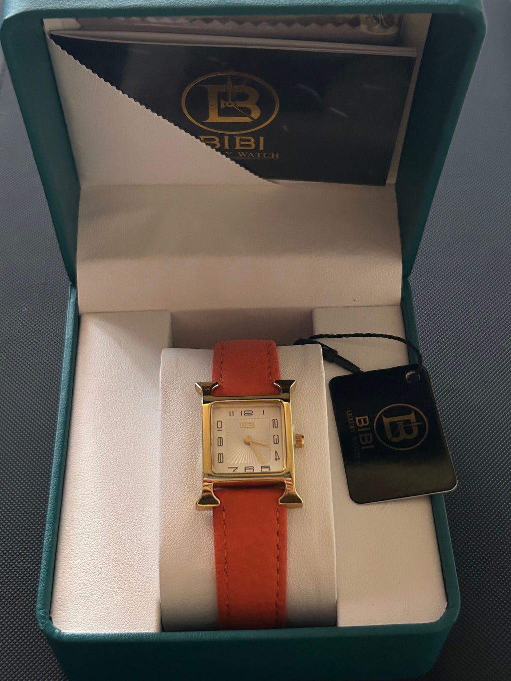 Watch: Bibi: Women’s w/ Genuine Leather Strap (Hermés Homage)
