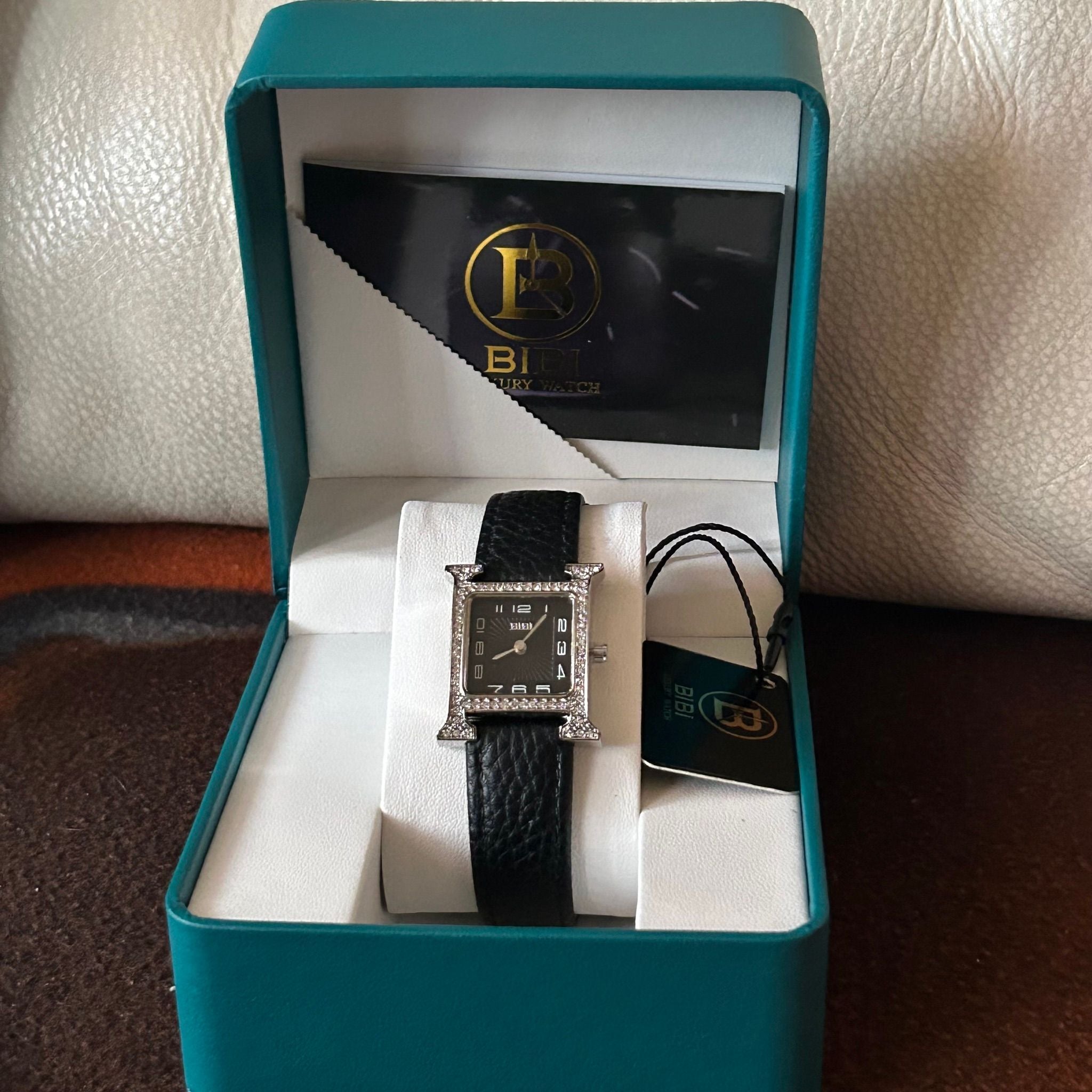 Watch: Bibi: Women’s w/ Genuine Leather Strap (Hermés Homage)