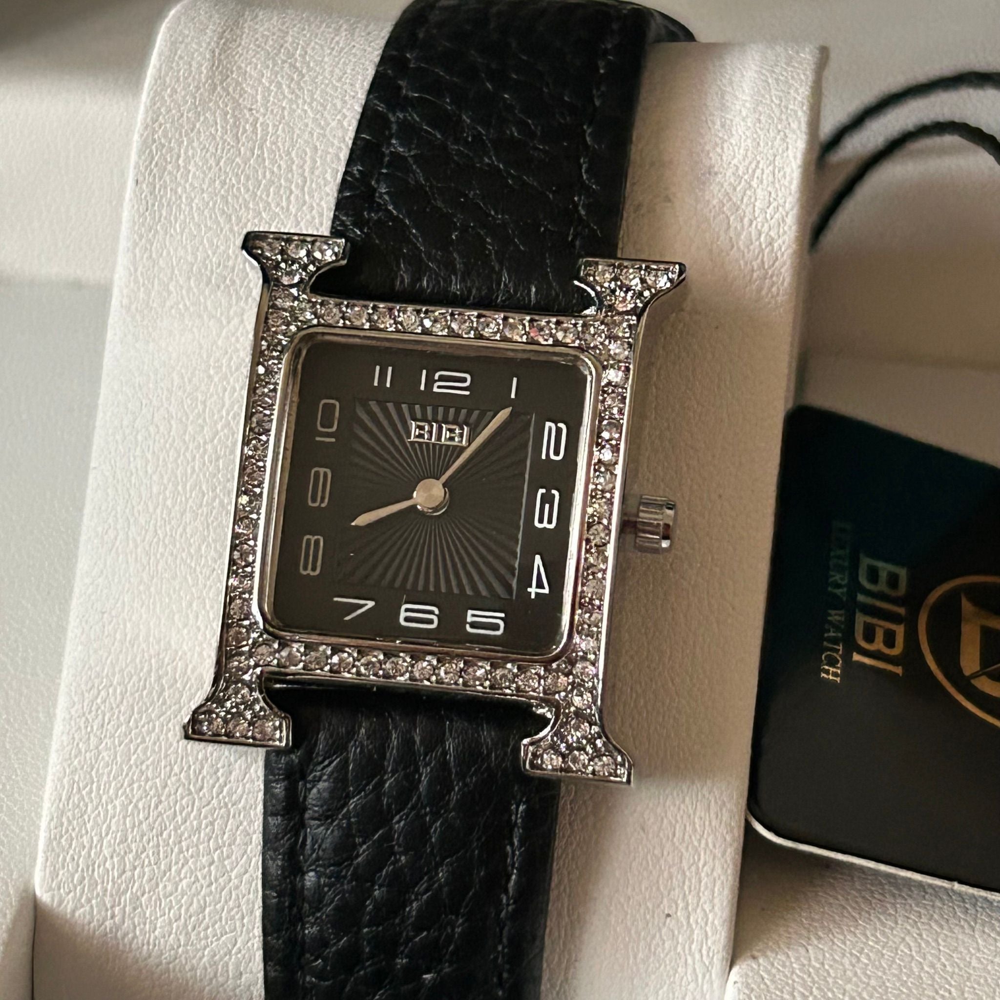 Watch: Bibi: Women’s w/ Genuine Leather Strap (Hermés Homage)