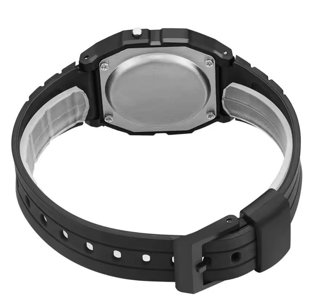 Watch: Unbranded: Black Digital Watch (Casio Homage)