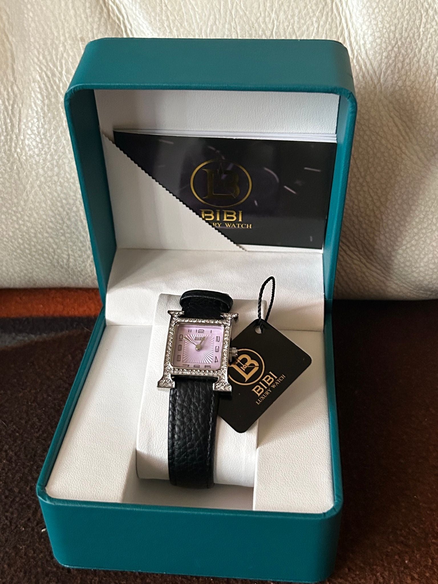 Watch: Bibi: Women’s w/ Genuine Leather Strap (Hermés Homage)