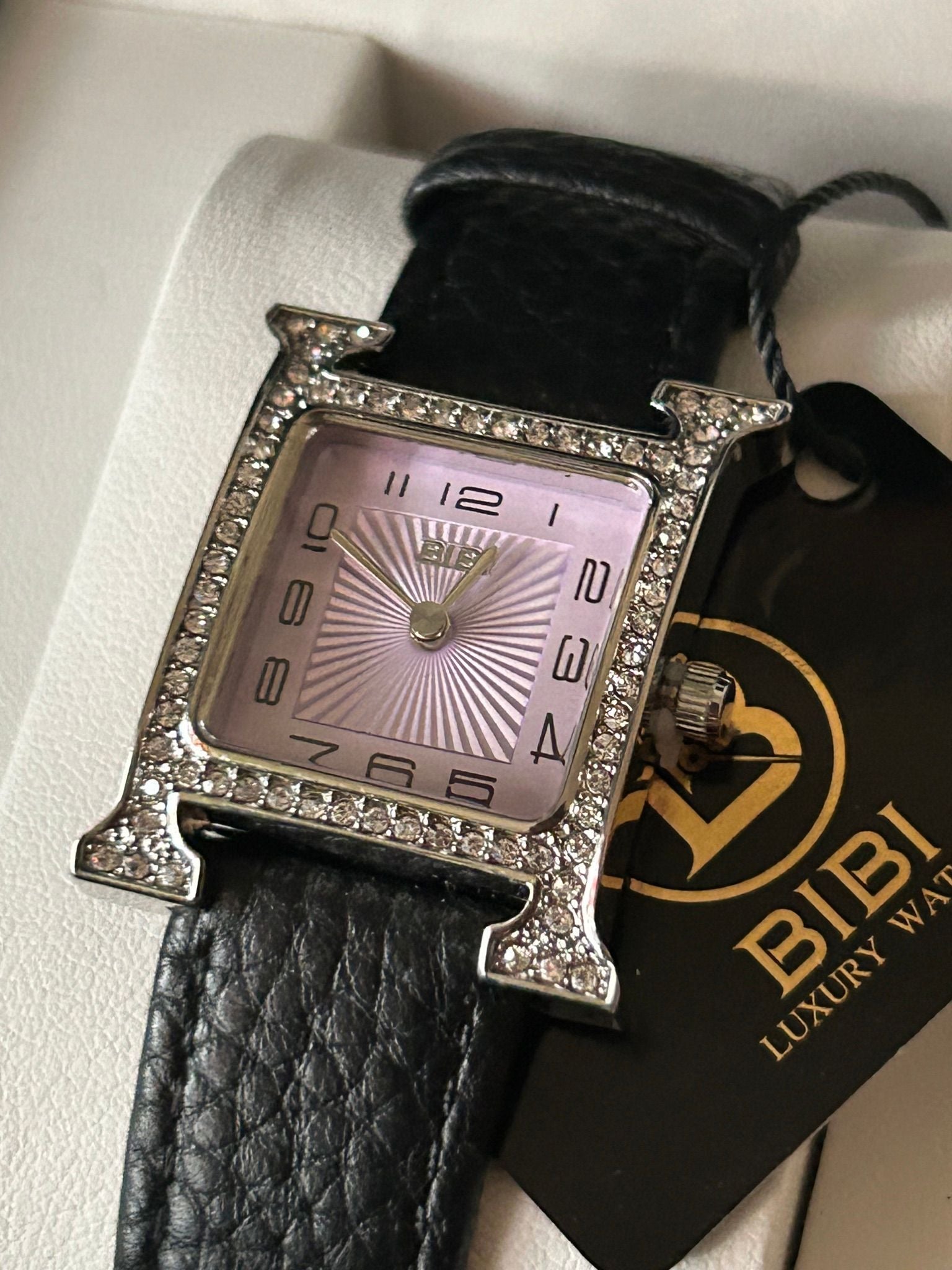 Watch: Bibi: Women’s w/ Genuine Leather Strap (Hermés Homage)