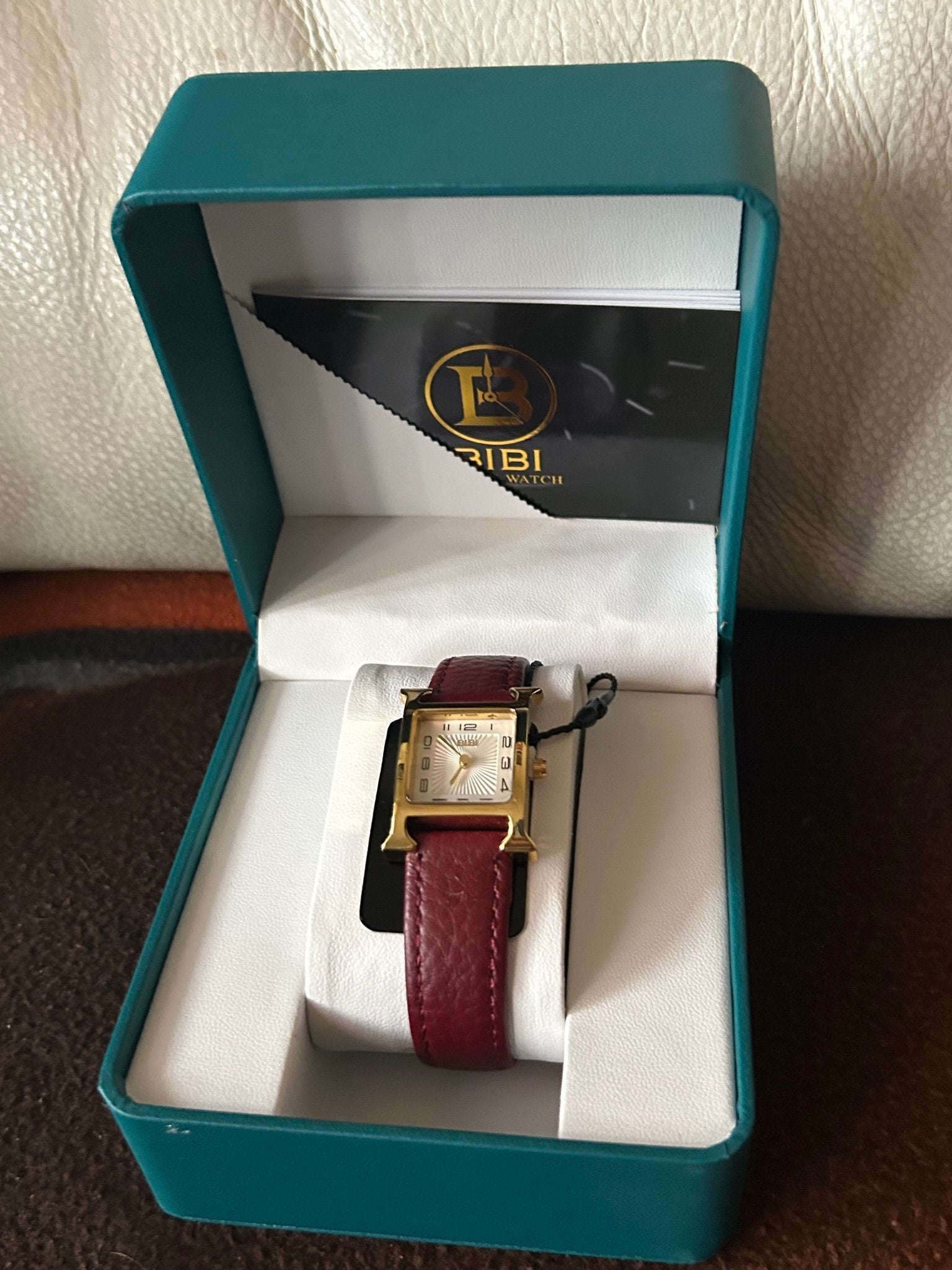 Watch: Bibi: Women’s w/ Genuine Leather Strap (Hermés Homage)