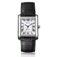 Watch: Rebirth: Silver w/ Leather Band (Cartier Homage)