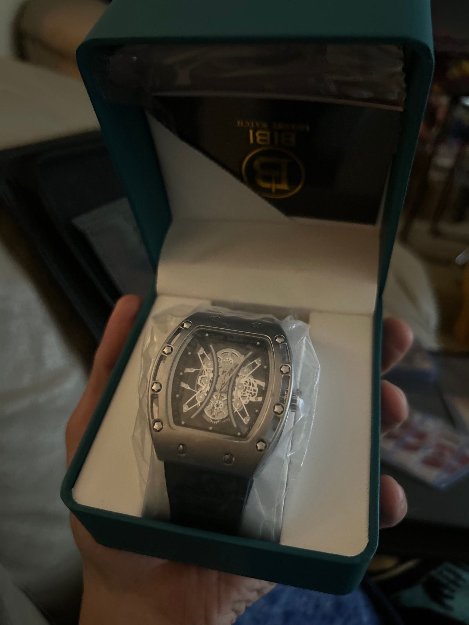 Watch: Bibi: Men’s - Skeleton RM Style Watch