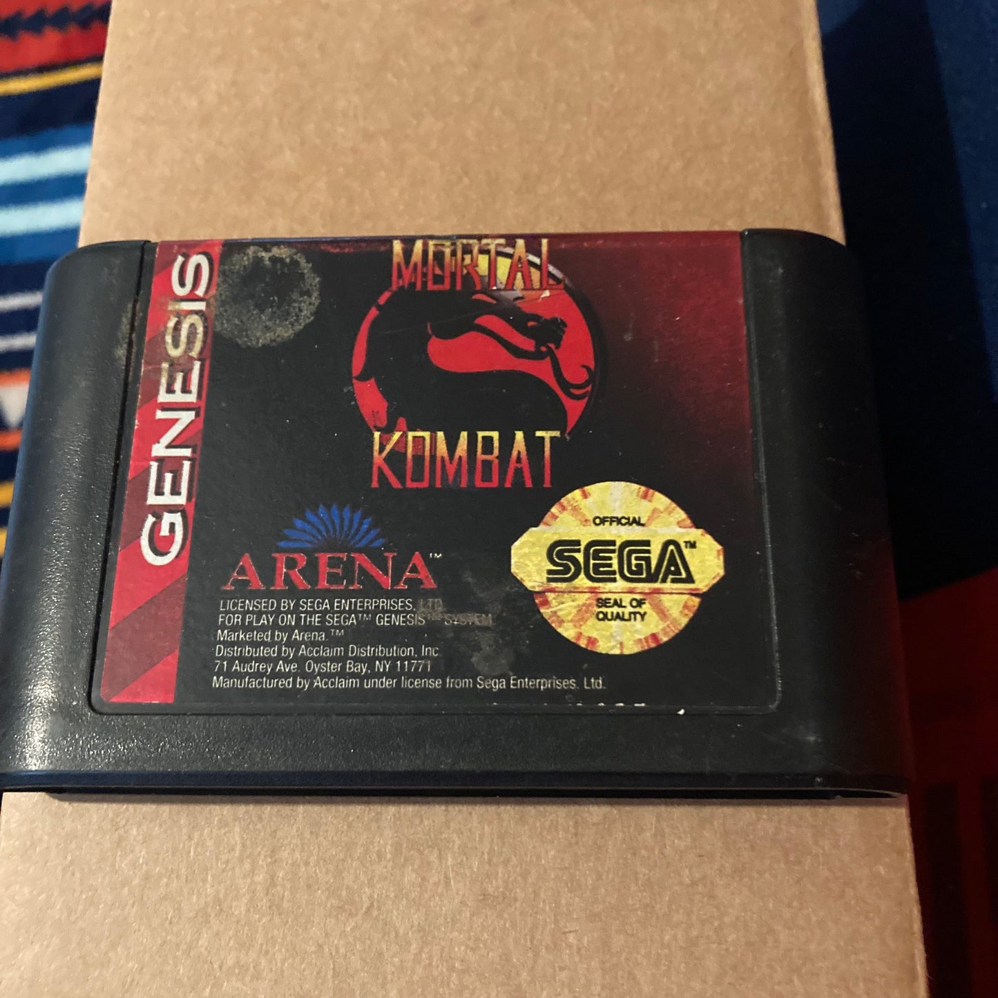Sega Genesis - Mortal Kombat