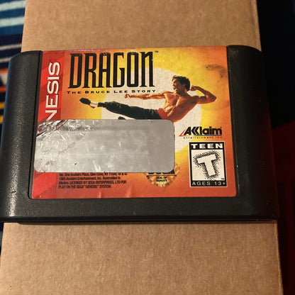 Sega Genesis - Dragon: The Bruce Lee Story