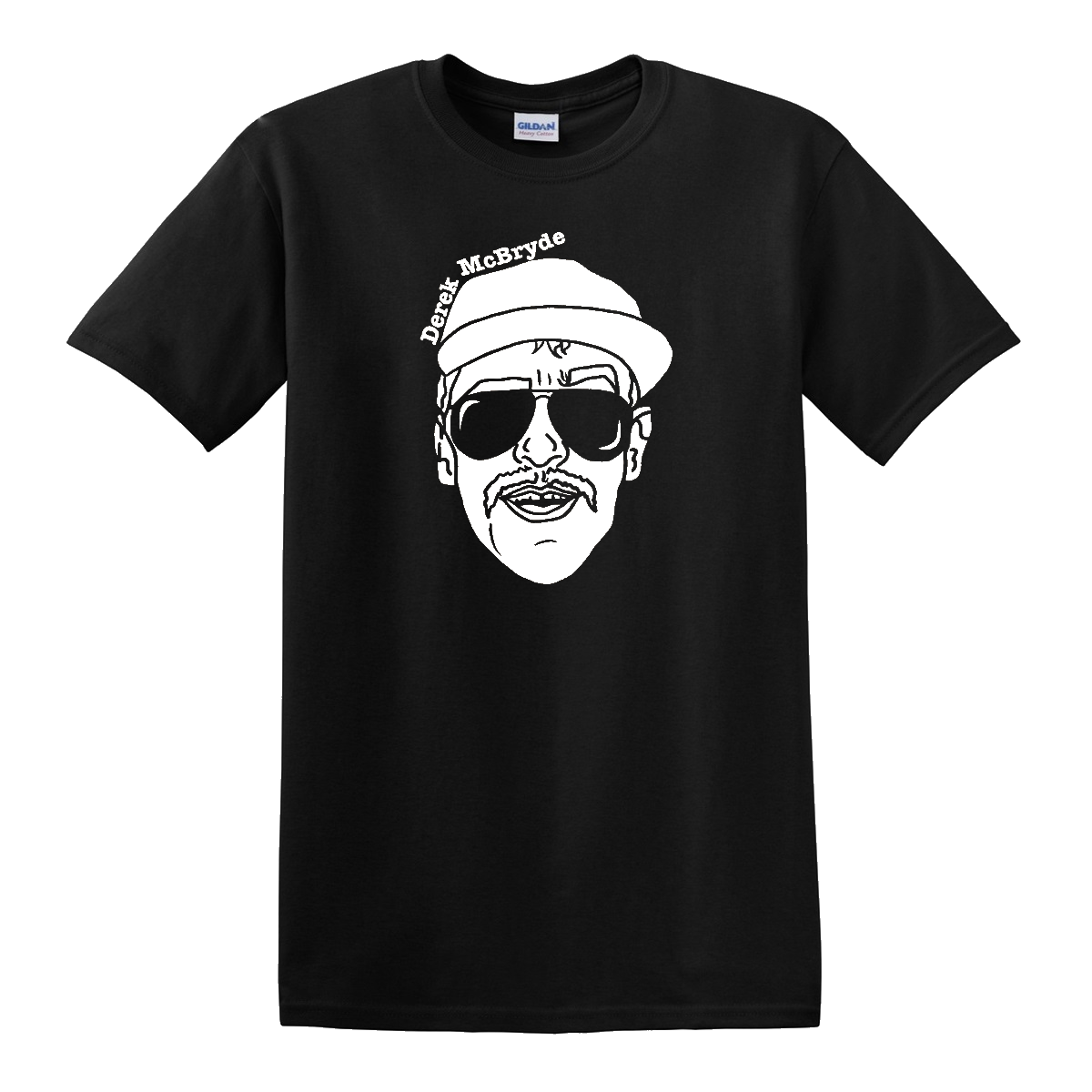 T-Shirt - Derek McBryde "Face" - Black