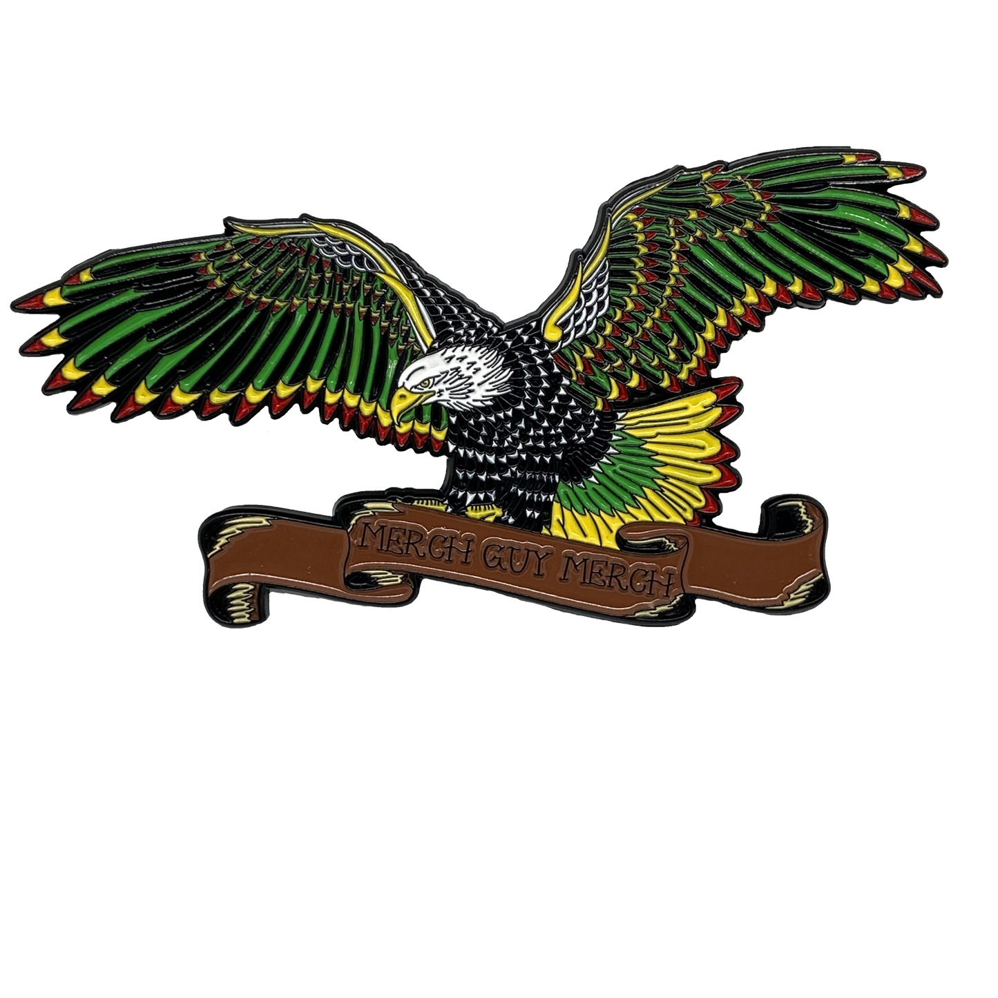 Eagle Pin - "Rasta" By: Ed Bell