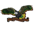 Eagle Pin - "Rasta" By: Ed Bell