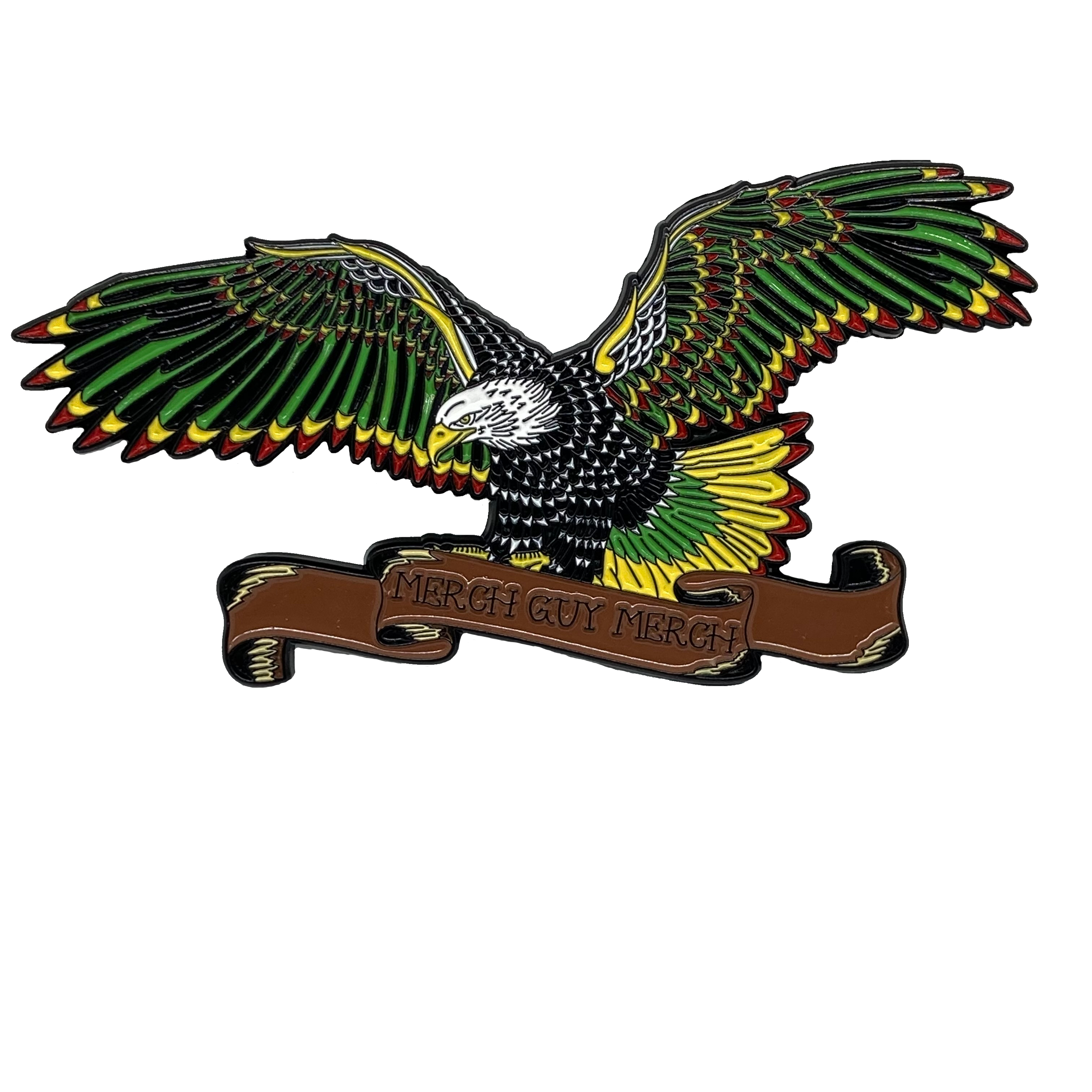 Eagle Pin - "Rasta" By: Ed Bell